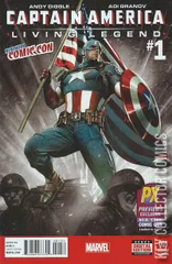 Variant Cover for Captain America: Living Legend #1