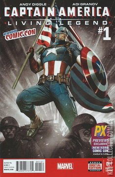 Variant Cover for Captain America: Living Legend #1