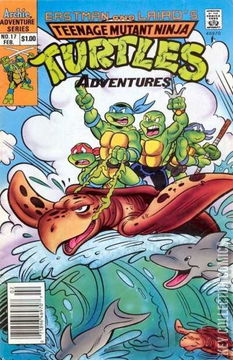 Variant Cover for Teenage Mutant Ninja Turtles Adventures #17