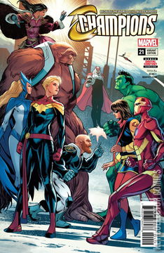 Variant Cover for Champions #21