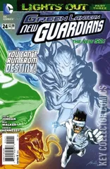 Cover for Green Lantern: New Guardians #24