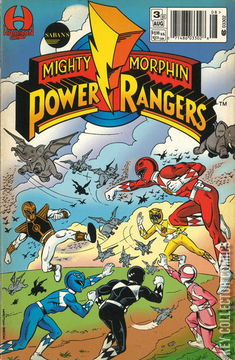 Variant Cover for Saban's Mighty Morphin Power Rangers #3