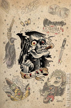 Variant Cover for Sons of Anarchy: Redwood Original #4