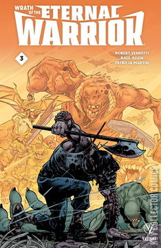 Variant Cover for Wrath of the Eternal Warrior #3