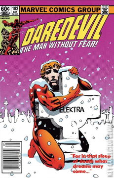 Variant Cover for Daredevil #182