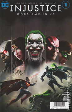 Variant Cover for Injustice Gods Among Us #1