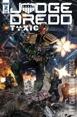 Cover for Judge Dredd: Toxic #2