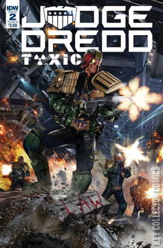 Variant Cover for Judge Dredd: Toxic #2