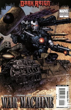 Variant Cover for War Machine #2
