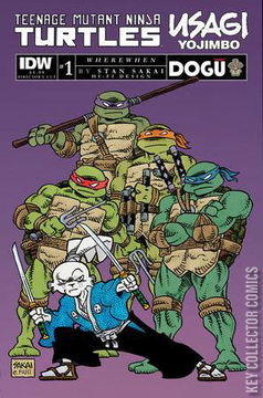 Variant Cover for Teenage Mutant Ninja Turtles / Usagi Yojimbo: WhereWhen #1