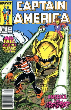 Variant Cover for Captain America #339