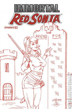 Variant Cover for Immortal Red Sonja #3
