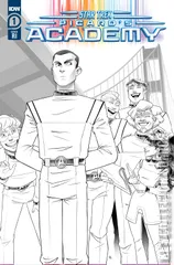 Variant Cover for Star Trek: Picard's Academy #1