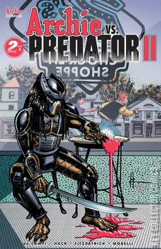 Variant Cover for Archie vs. Predator II #2