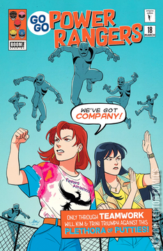 Variant Cover for Go Go Power Rangers #18