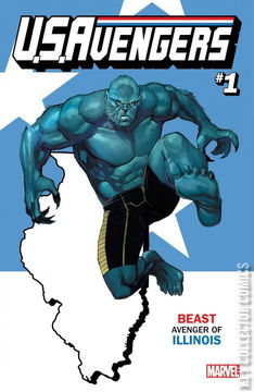 Variant Cover for U.S. Avengers #1