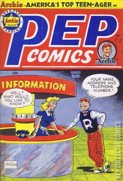 Variant Cover for Pep Comics #73
