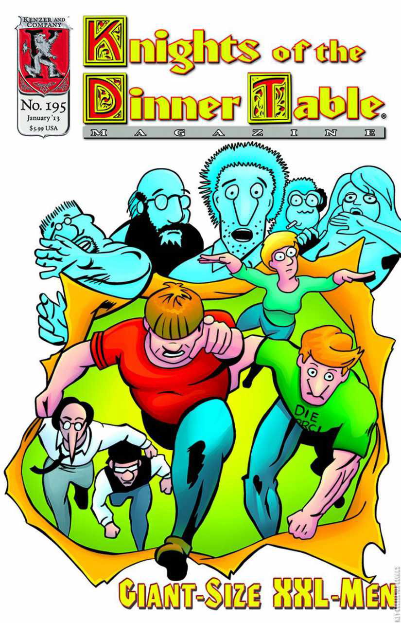 Cover art for Knights of the Dinner Table #195