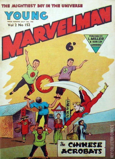 Cover art for Young Marvelman #152 