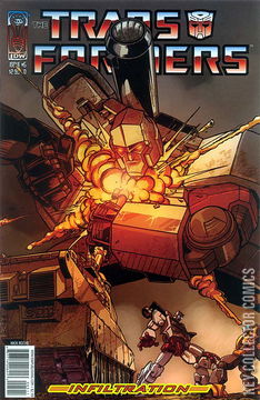 Variant Cover for Transformers: Infiltration #5