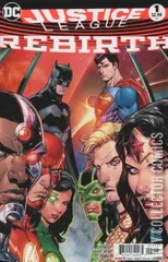 Variant Cover for Justice League: Rebirth #1