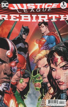Variant Cover for Justice League: Rebirth #1