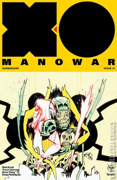 Variant Cover for X-O Manowar #18