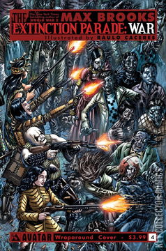 Variant Cover for The Extinction Parade: War #4