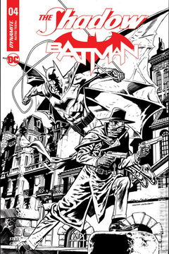 Variant Cover for The Shadow / Batman #4
