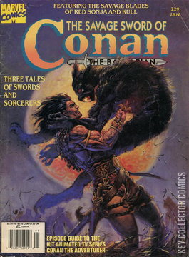 Variant Cover for Savage Sword of Conan, The #229