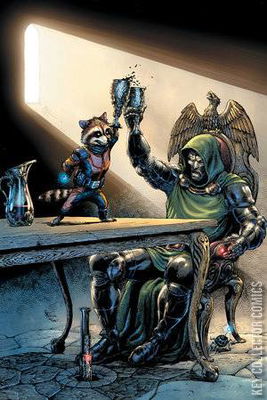 Doctor Doom and Rocket Raccoon