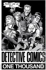 Variant Cover for Detective Comics #1000