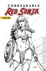 Variant Cover for Unbreakable Red Sonja #1