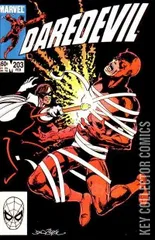 Cover for Daredevil #203