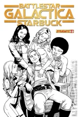 Variant Cover for Battlestar Galactica: Starbuck #1