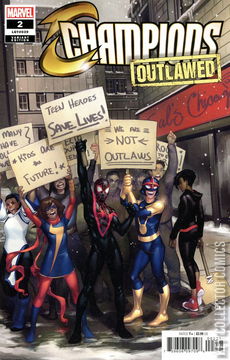 Variant Cover for Champions #2