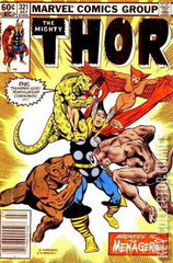 Variant Cover for Thor #321