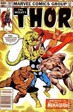 Variant Cover for Thor #321