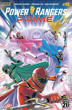 Variant Cover for Power Rangers: Prime #12