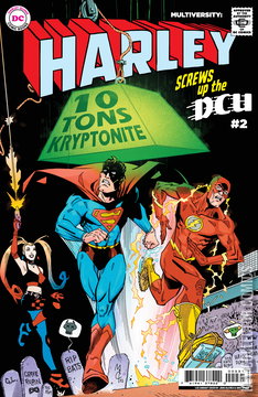 Variant Cover for Multiversity Harley Screws Up The DCU #2