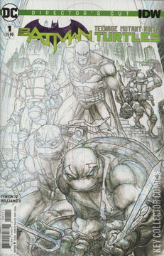 Variant Cover for Batman / Teenage Mutant Ninja Turtles #1