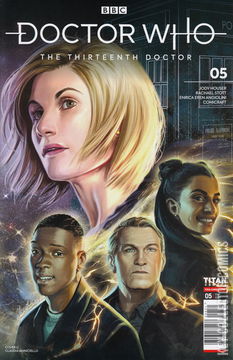 Variant Cover for Doctor Who: The Thirteenth Doctor #5