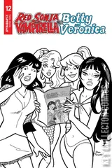 Variant Cover for Red Sonja and Vampirella Meet Betty and Veronica #12