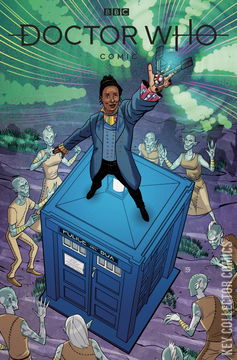 Variant Cover for Doctor Who: Origins #4