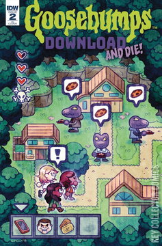 Variant Cover for Goosebumps: Download and Die #2