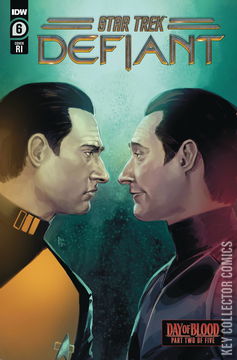 Variant Cover for Star Trek: Defiant #6