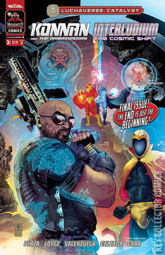 Variant Cover for Luchaverse: Catalyst #3