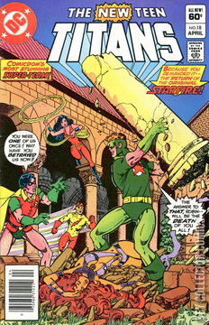 Variant Cover for New Teen Titans #18