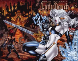 Variant Cover for Lady Death: Abandon All Hope #1/2