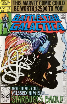 Variant Cover for Battlestar Galactica #19